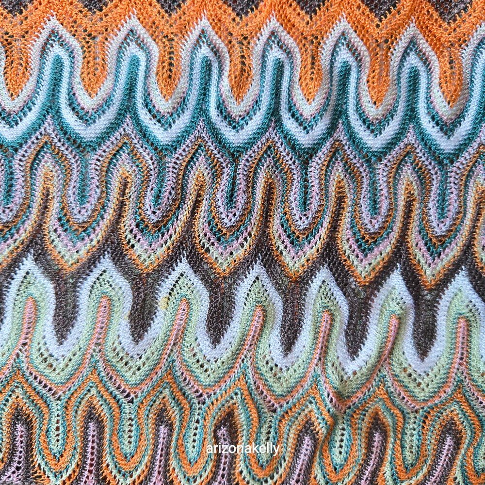 NWOT Missoni Crochet Open Weave Scarf - Picture 12 of 14